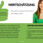 10 Plakate über 10 verschiedene Tugenden – Jugend